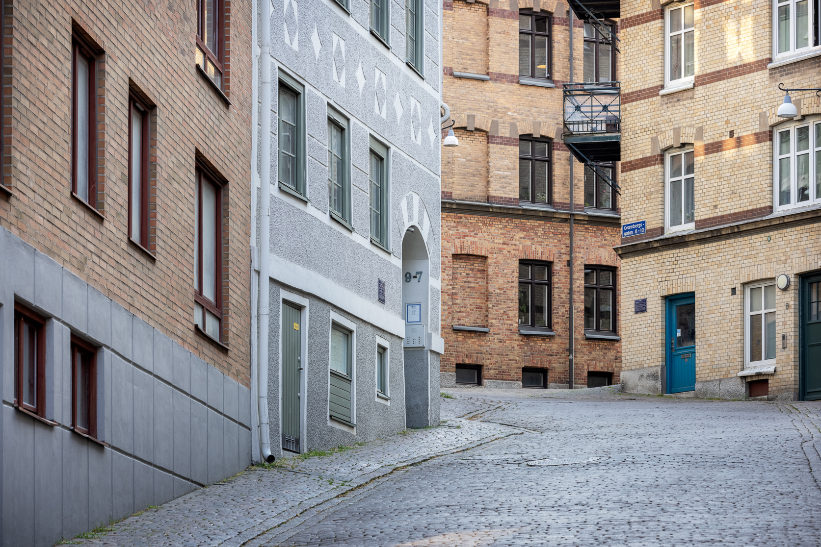 En bild på Spannmålsgatan i Västra Nordstan, Göteborg